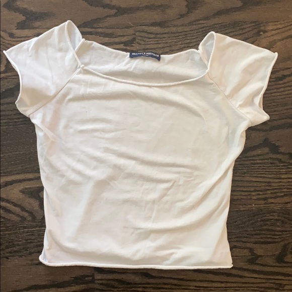 Brandy Melville Tops - brandy melville white off the shoulder top